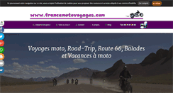 Desktop Screenshot of francemotovoyages.com